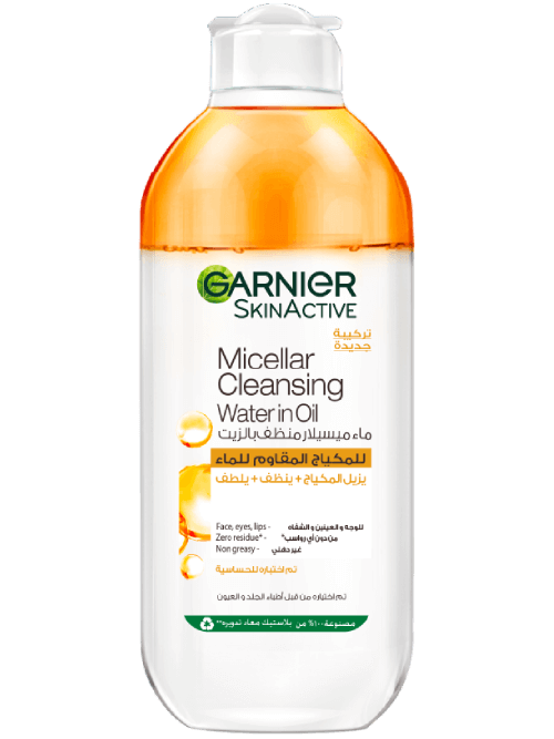 Micellar Water in Oil 400ML Packshot